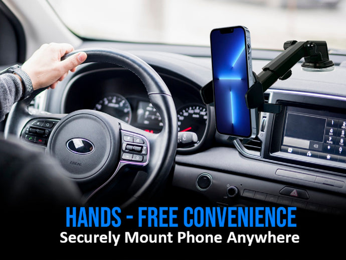 Introducing the Ultimate One Touch Car Phone Mount Holder: Your Perfect Companion on the Road!