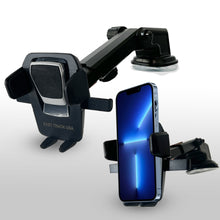 Load image into Gallery viewer, Car Phone Mount Holder One Touch Adjustable Long Neck for Windshield Dashboard Desk