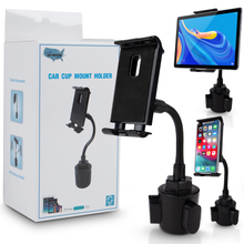 Load image into Gallery viewer, Cup Car Mount Holder 2-In-1 Tablet and Smartphone box