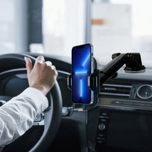 Load image into Gallery viewer, Car Phone Mount Holder with Adaptable Cradle Adjustable Long Neck for Windshield Dashboard