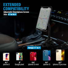 Load image into Gallery viewer, Cup Car Mount Holder 2-In-1 Tablet and Smartphone Compatible