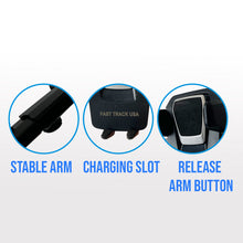 Load image into Gallery viewer, Car Phone Mount Holder One Touch Adjustable Long Neck for Windshield Dashboard Desk