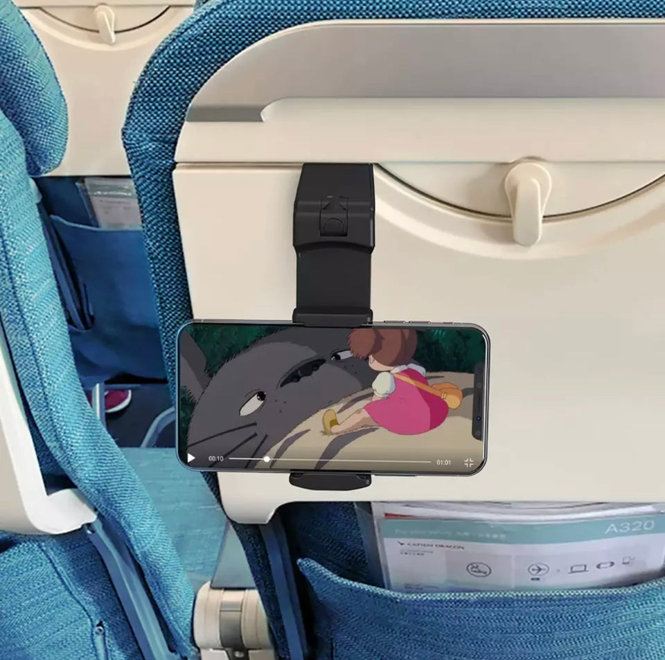 Universal Airplane in Flight Seat Phone Mount