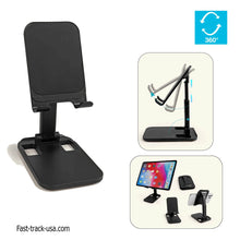 Load image into Gallery viewer, Foldable Tablet and Phone Desk Stand Holder