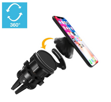 Load image into Gallery viewer, Air Vent Mount Phone Holder with Adjustable Switch Lock for Popsocket with 360 Rotation