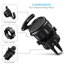 Load image into Gallery viewer, Air Vent Mount Phone Holder with Adjustable Switch Lock for Popsocket with 360 Rotation