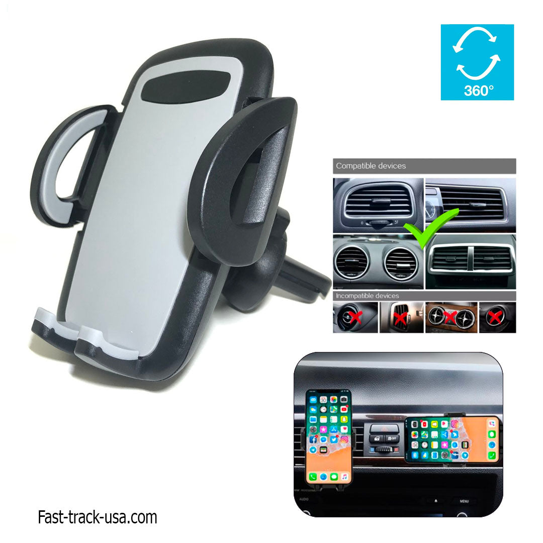 Upgraded Air Vent Car Phone Holder Cradle