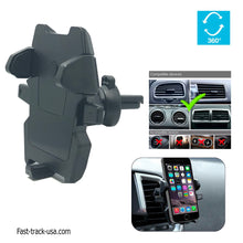 Load image into Gallery viewer, Car Air Vent Mount Cell Phone Holder One Touch with 360 Degree Rotation