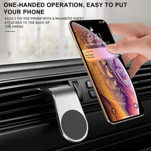 Load image into Gallery viewer, Magnetic Air Vent Clip Car Cell Phone Holder
