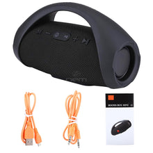 Load image into Gallery viewer, Portable Booms Box Mini Splash-proof Wireless Bluetooth Stereo Speaker Black
