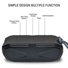 Load image into Gallery viewer, Water Resistant Bluetooth Speaker Enhanced Bass