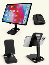 Load image into Gallery viewer, Foldable Tablet and Phone Desk Stand Holder