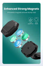 Load image into Gallery viewer, Magnetic Cell Phone Holder for Car Dashboard. 360 degree Mobile Phone Bracket