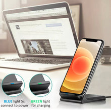 Load image into Gallery viewer, Wireless QI Charger Stand Dock Holder
