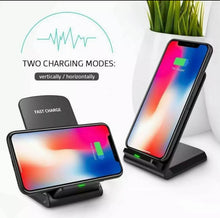 Load image into Gallery viewer, Wireless QI Charger Stand Dock Holder