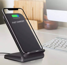 Load image into Gallery viewer, Wireless QI Charger Stand Dock Holder