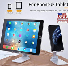 Load image into Gallery viewer, Tablet Stand Holder Adjustable Portable Desktop Holder Dock