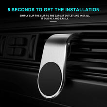 Load image into Gallery viewer, Magnetic Air Vent Clip Car Cell Phone Holder