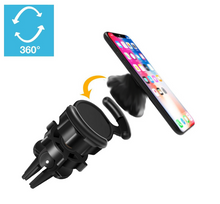 Load image into Gallery viewer, Air Vent Mount Phone Holder with Adjustable Switch Lock for Popsocket with 360 Rotation
