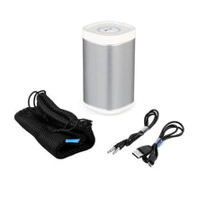 Load image into Gallery viewer, Wireless Portable 360° Bluetooth Universal Speaker White
