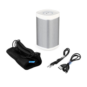 Wireless Portable 360° Bluetooth Universal Speaker White