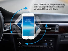 Load image into Gallery viewer, Car Air Vent Mount Cell Phone Mount Holder with Adjustable Cradle
