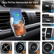 Load image into Gallery viewer, Universal Wireless Car Phone Charger Mount Holder Automatic Clamping
