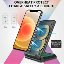 Load image into Gallery viewer, Wireless QI Charger Stand Dock Holder
