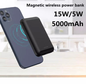 Wireless Magnetic Backup Power Bank Fast Charging